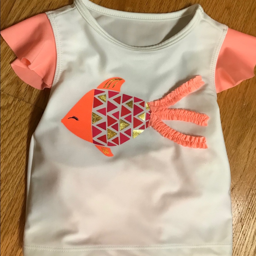NWT Crazy 8 Fish Swimsuit Tankini